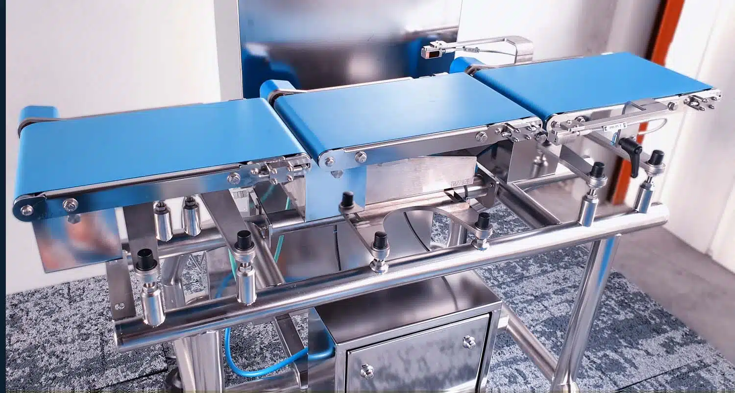 integrated checkweigher packaging line