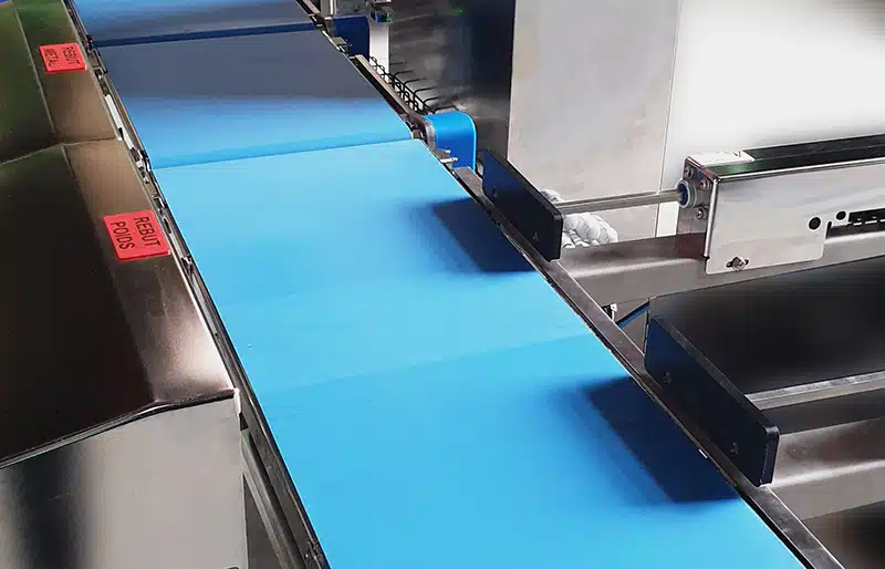 détecteur de métaux industriel avec pesage dynamique