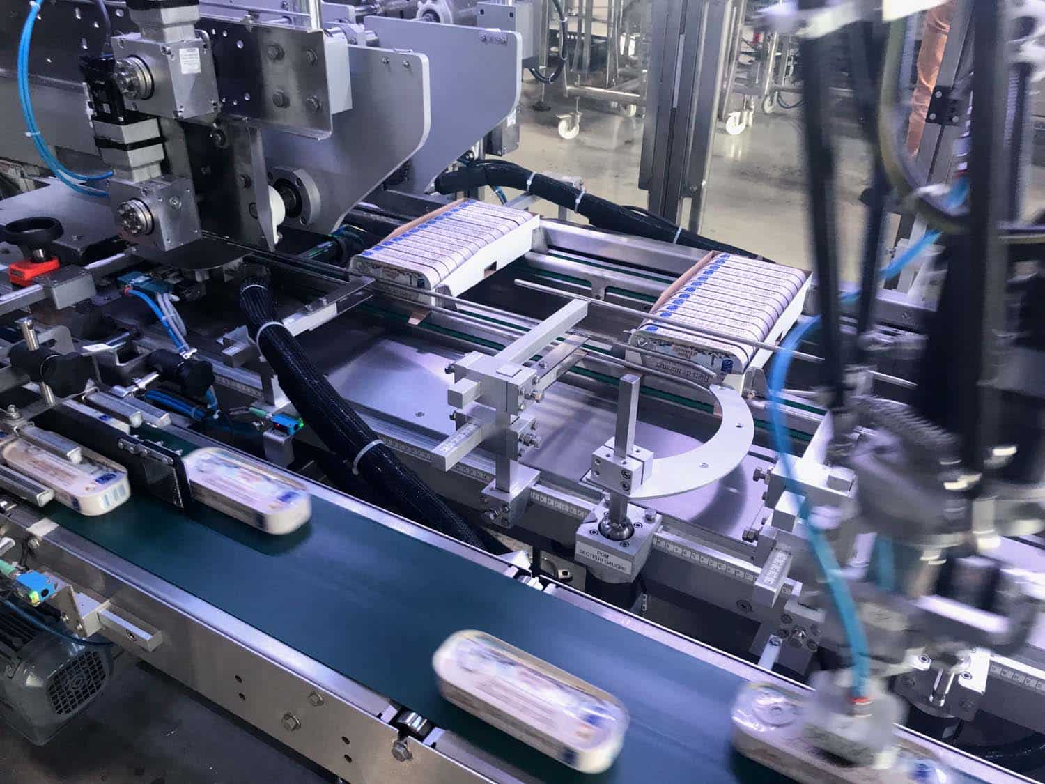 Machine d’emballage automatique pour poissons et fruits de mer Ixapack