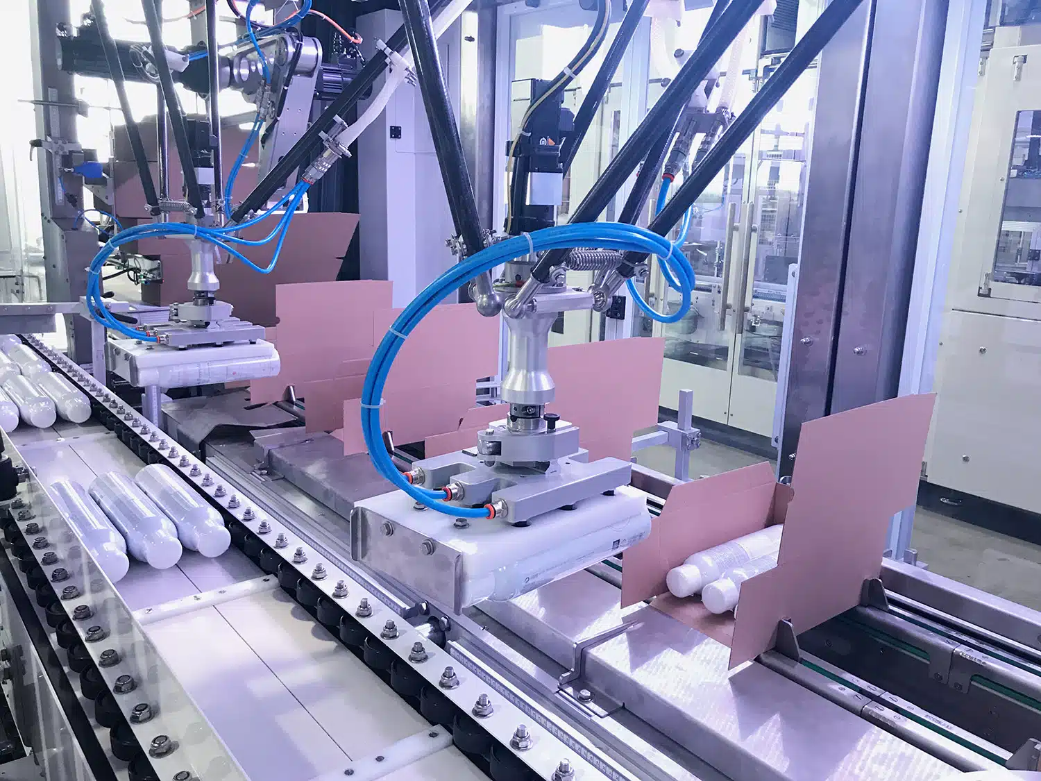machine de conditionnement pharmaceutique produits hygiène