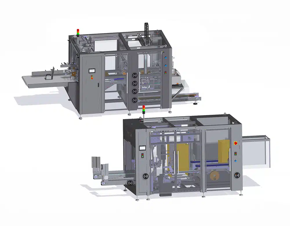 Machine emballage carton automatique compacte et flexible