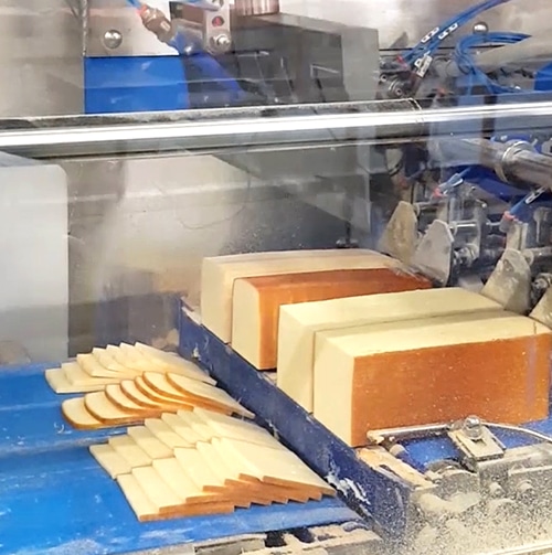 Machine coupe automatisée fromage