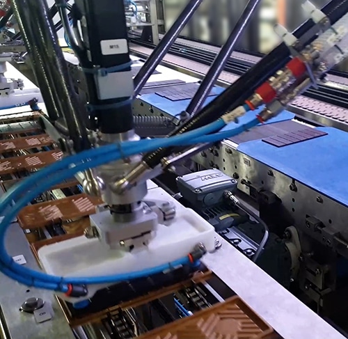 Module de chargement de tablettes de chocolat Ixapack