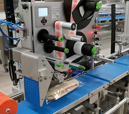 Ixapack sandwich labeling module