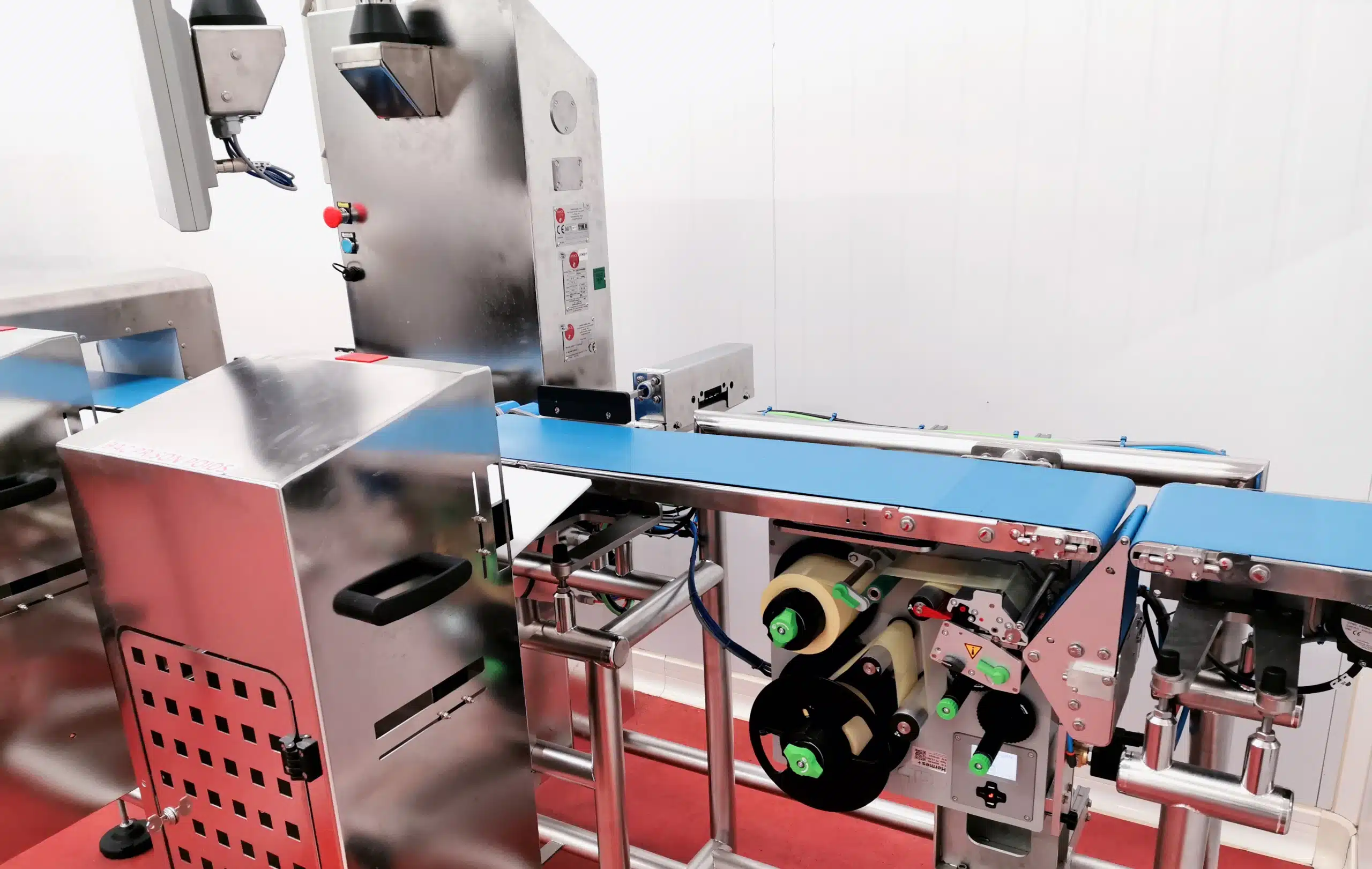Ixapack automatic weighing and labeling module