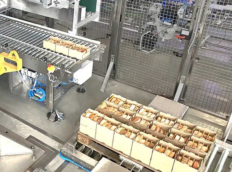 palettiseur automatique fin de ligne
