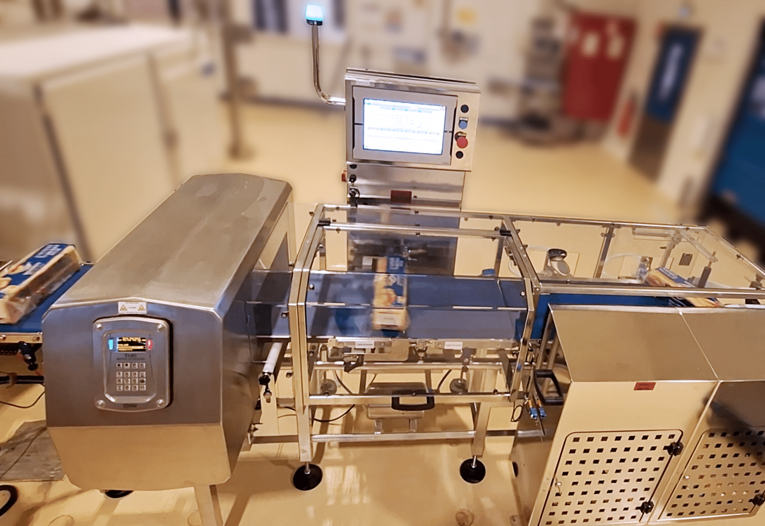 Machine de pesage pain de mie Ixapack