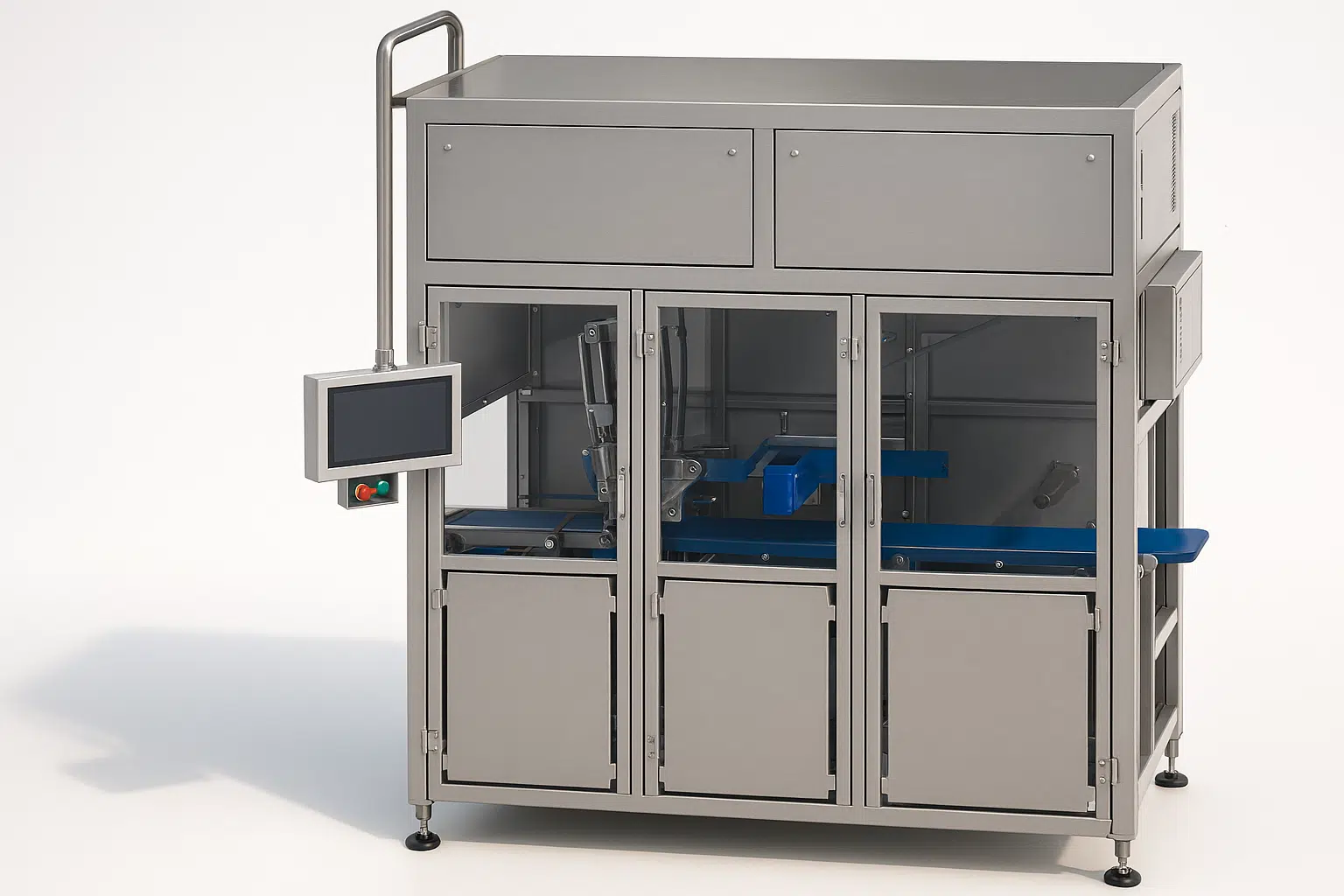 industrial food portioning machine for cheese