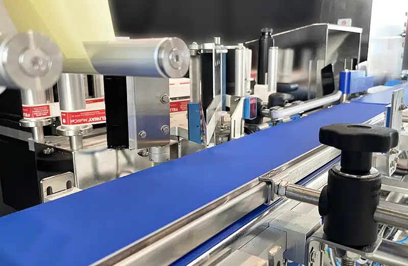 dynamic weighing automated line