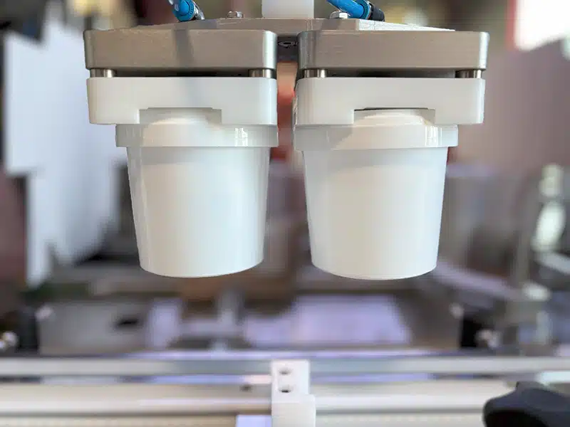 Encaisseuse pour machine de conditionnement automatique
