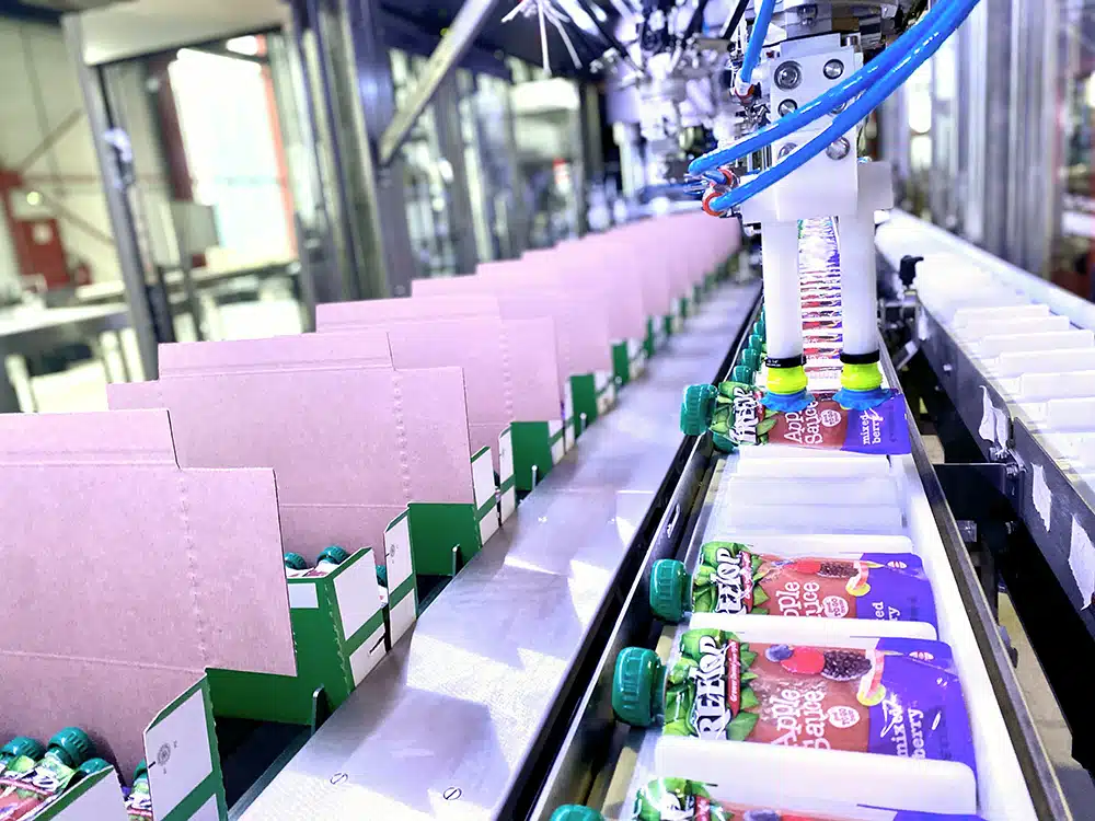 Complete industrial packaging line solutions