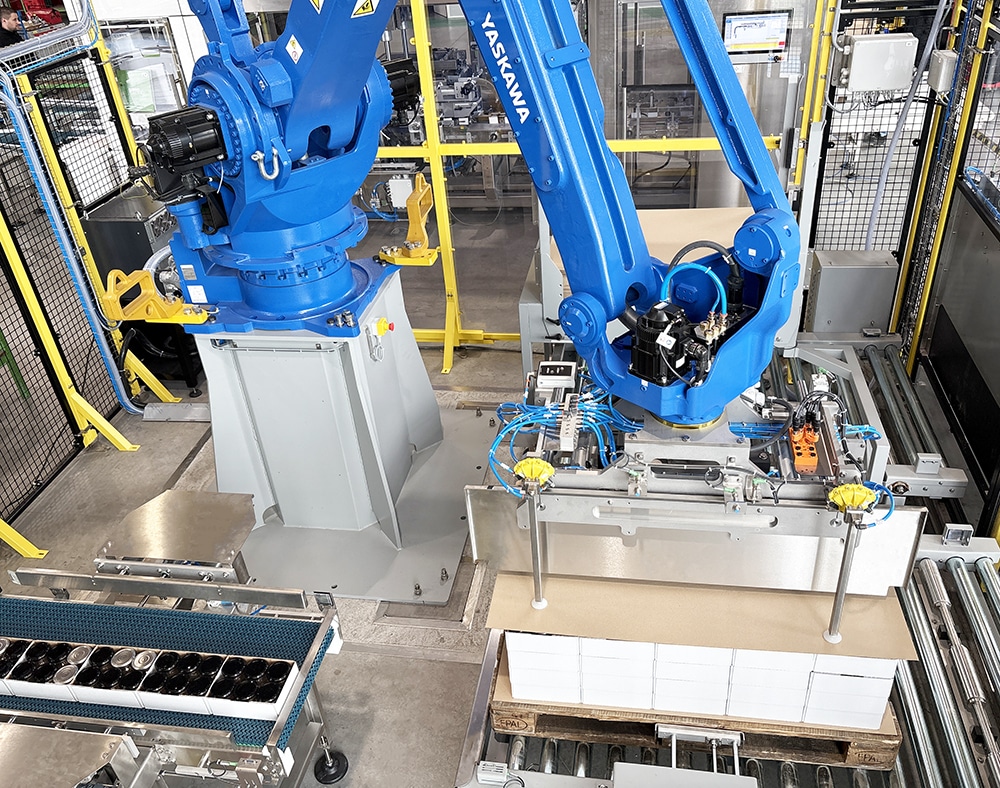 ligne complète de conditionnement pour conserves et pots